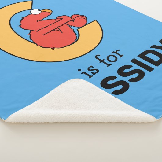 Elmo Alphabet | C Orange Sherpadecke (3/4)