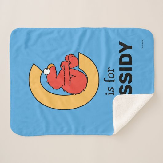 Elmo Alphabet | C Orange Sherpadecke (Vorderseite (Horizontal))