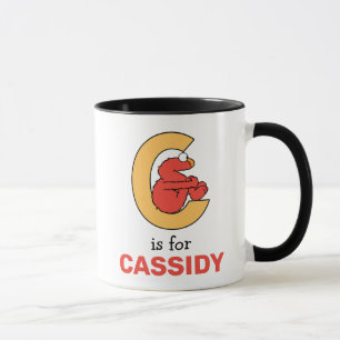 Elmo Alphabet C Orange Tasse