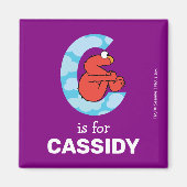 Elmo Alphabet | C Wolken Magnet (Vorne)