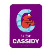 Elmo Alphabet | C Wolken Magnet (Vertikal)