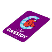 Elmo Alphabet | C Wolken Magnet (Linke Seite)