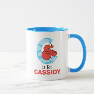 Elmo Alphabet C Wolken Tasse