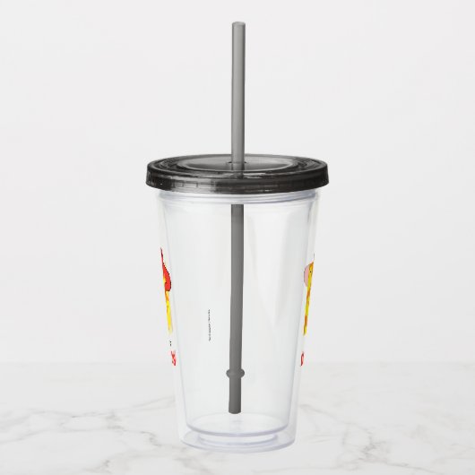 Elmo Alphabet | D Duck Acryltrinkbecher (Rechts)