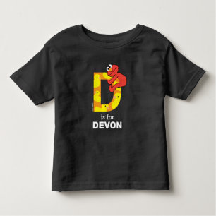 Elmo Alphabet D Duck Kleinkind T-shirt
