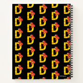 Elmo Alphabet | D Duck Notizblock (Rückseite)