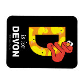 Elmo Alphabet | D Ente Magnet (Horizontal)