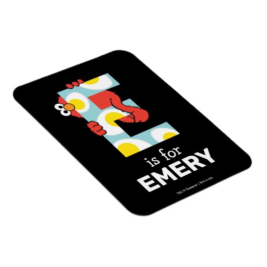Elmo Alphabet | E Eier Magnet (Rechte Seite)