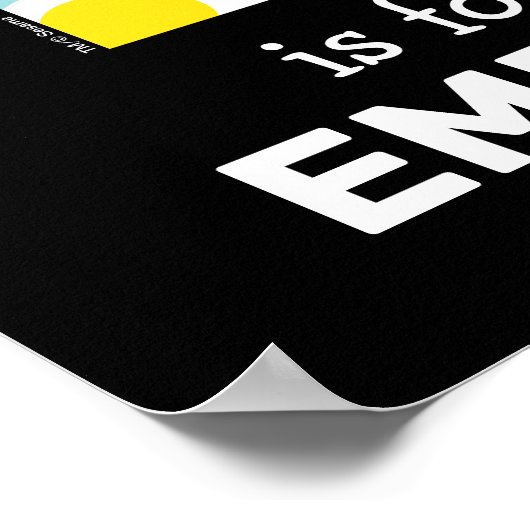 Elmo Alphabet | E Eier Poster (Ecke)