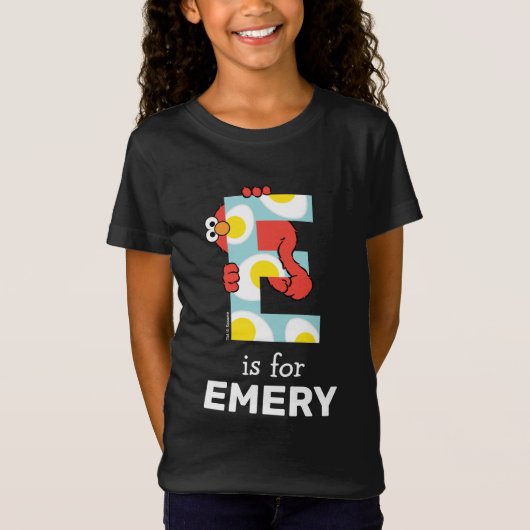 Elmo Alphabet | E Eier T-Shirt (Vorderseite)