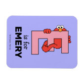 Elmo Alphabet | E Pink Magnet (Horizontal)