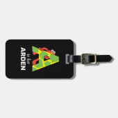 Elmo Alphabet | Ein Apfel Gepäckanhänger (Vorderseite horizontal)