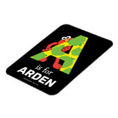 Elmo Alphabet | Ein Apfel Magnet (Linke Seite)