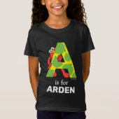 Elmo Alphabet | Ein Apfel T-Shirt (Vorderseite)