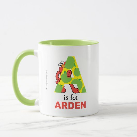 Elmo Alphabet | Ein Apfel Tasse (Links)