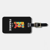 Elmo Alphabet | F Blume Gepäckanhänger (Vorderseite horizontal)