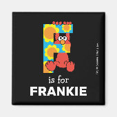 Elmo Alphabet | F BLUME Magnet (Vorne)