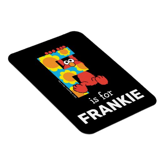 Elmo Alphabet | F BLUME Magnet (Rechte Seite)