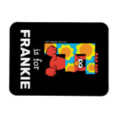 Elmo Alphabet | F BLUME Magnet (Horizontal)