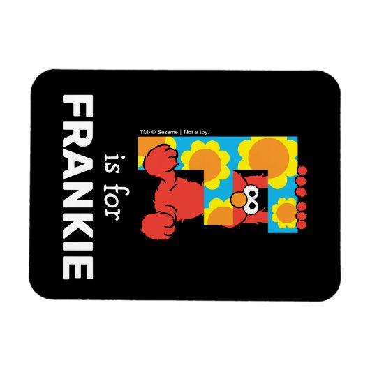 Elmo Alphabet | F BLUME Magnet (Horizontal)