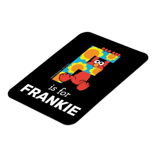 Elmo Alphabet | F BLUME Magnet (Linke Seite)