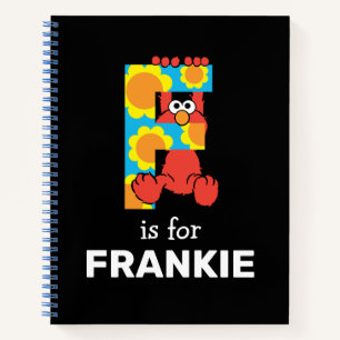 Elmo Alphabet F BLUME Notizblock
