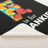 Elmo Alphabet | F BLUME Sherpadecke (3/4)