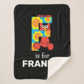 Elmo Alphabet | F BLUME Sherpadecke (Vorderseite)