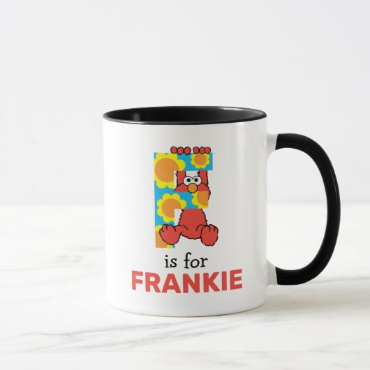 Elmo Alphabet | F Blumen Tasse (Rechts)