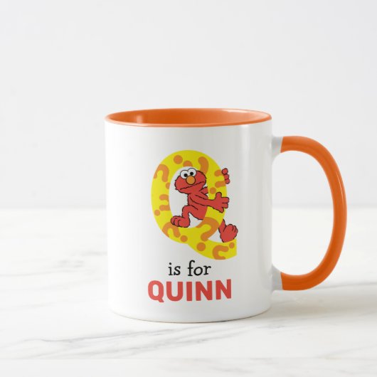 Elmo Alphabet | F Fragezeichen Tasse (Rechts)