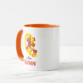 Elmo Alphabet | F Fragezeichen Tasse (Vorderseite Links)