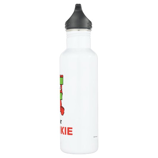 Elmo Alphabet | F Green Edelstahlflasche (Rechts)