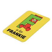 Elmo Alphabet | F Green Magnet (Linke Seite)