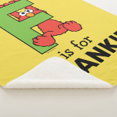 Elmo Alphabet | F Green Sherpadecke (3/4)