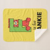 Elmo Alphabet | F Green Sherpadecke (Vorderseite (Horizontal))