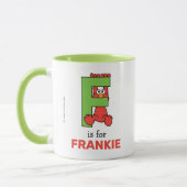 Elmo Alphabet | F Green Tasse (Links)