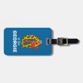 Elmo Alphabet | G Giraffe Gepäckanhänger (Vorderseite horizontal)