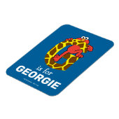 Elmo Alphabet | G Giraffe Magnet (Linke Seite)