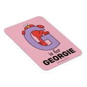 Elmo Alphabet | G LILA Magnet (Rechte Seite)