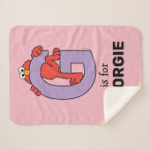 Elmo Alphabet | G LILA Sherpadecke (Vorderseite (Horizontal))