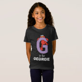Elmo Alphabet | G LILA T-Shirt (Vorne ganz)
