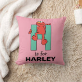 Elmo Alphabet | H Green Kissen (Decke)