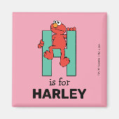Elmo Alphabet | H Green Magnet (Vorne)