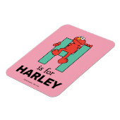 Elmo Alphabet | H Green Magnet (Linke Seite)