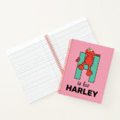 Elmo Alphabet | H Green Notizblock (Innenseite)