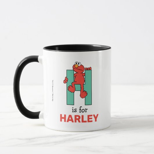 Elmo Alphabet | H Green Tasse (Links)