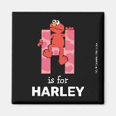 Elmo Alphabet | H Herz Magnet (Vorne)