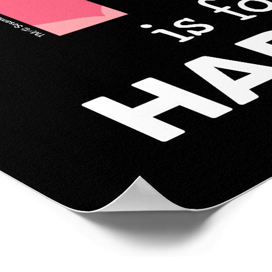 Elmo Alphabet | H Herz Poster (Ecke)