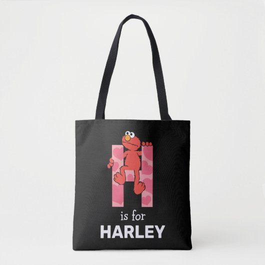 Elmo Alphabet | H Herz Tasche (Vorderseite)