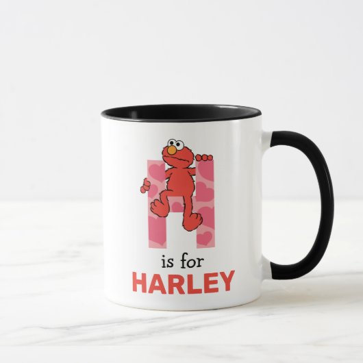 Elmo Alphabet | H Herz Tasse (Rechts)